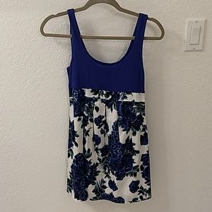Forever 21 flower print mini dress Sz S